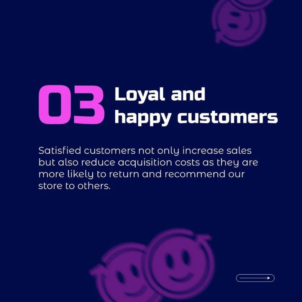 Loyal and Happy Customers