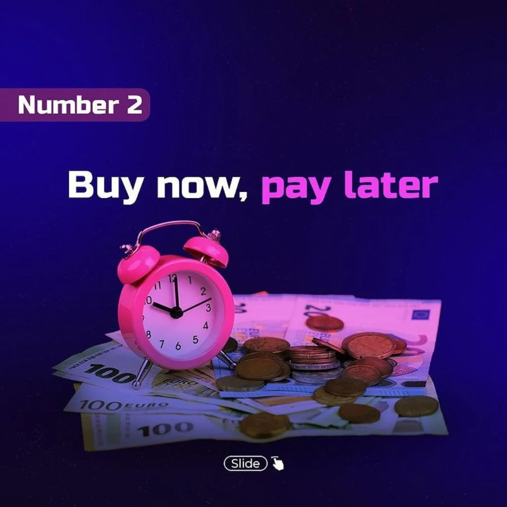 Buy now, pay later