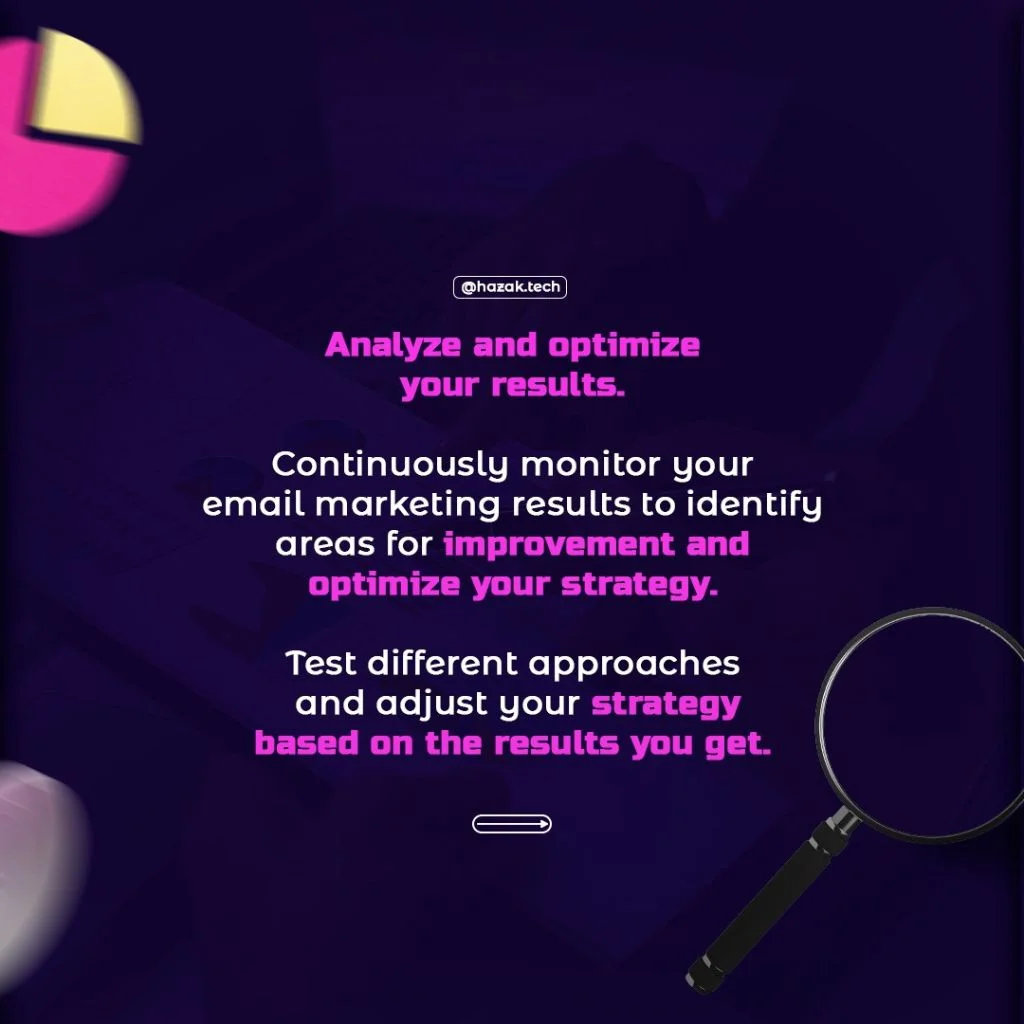 Analyze and optimize your results